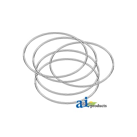 A & I Products Sealing Washer, Brake Disk Assembly 8" x8" x1" A-R50704